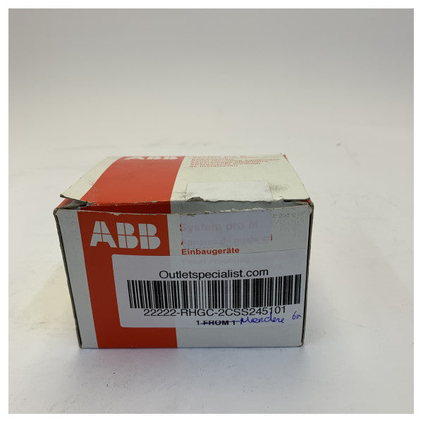 ABB SN201 L-B2 Interruptor automático 1+N 2A - 2CSS245101 Interruptor automático