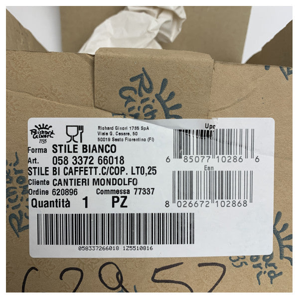 إبريق قهوة من البورسلين من بيرشينج ريتشارد جينوري مارين 0.25 لتر - 058 3372 66018