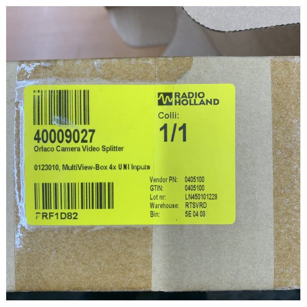 Orlaco MultiView Box II Видео сплитер - 4 входа за камера - 0123010