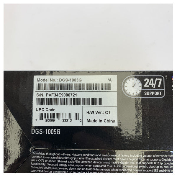 Southern Avionics DSG1005G Ethernet-Switch - 5-Port - 9S900033