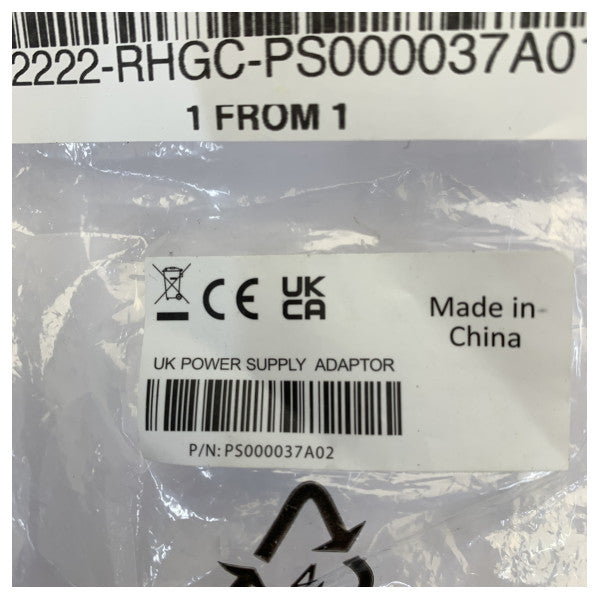 Adaptateur d'alimentation Motorola PS000037A01 - Cube mural 14W prise UK - Mode de commutation