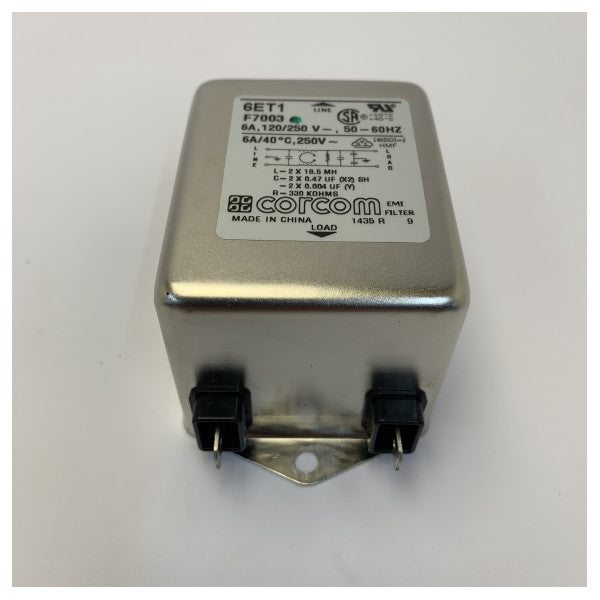 Южен авионен EMI AC филтър 6A - 6 ET 1 F7003 - 9F345007 - Морски филтър