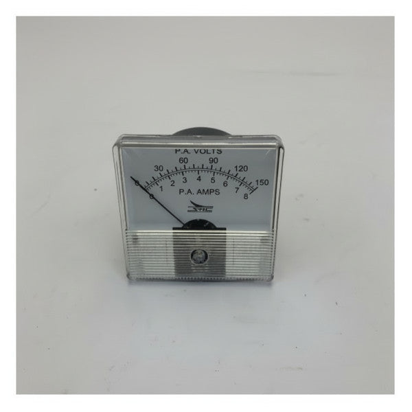 Μετρητής PA Southern Avionics 9M190028 - Πάνελ 2.5 ιντσών 0-8A / 0-150V - Ναυτιλία