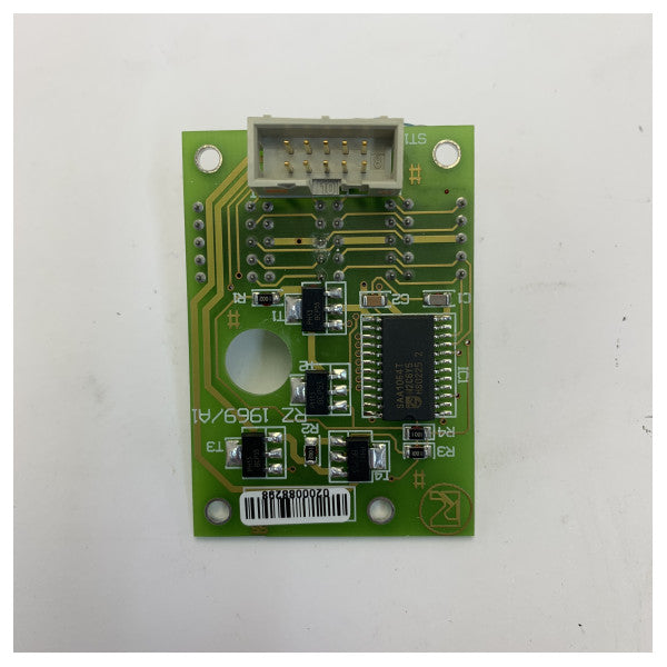Radio Zeeland RZ1969-A1 PCB-kompasdisplay - reservedele til maritim navigation - ny