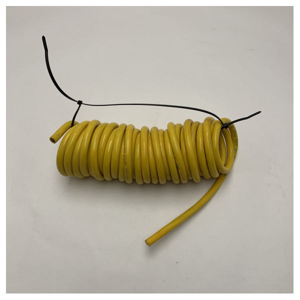 Hochwertiges flexibles Marine-Spiralkabel 4x2,5mm� - 5m UV- und salzwasserbeständig