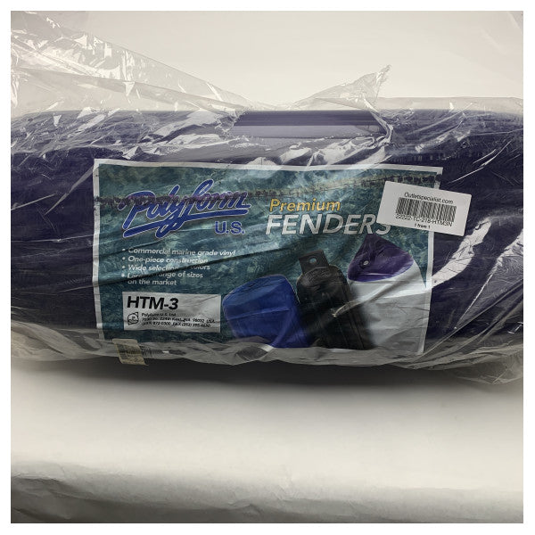 Polyform HTM-3 Premium Veneen fenderi sininen