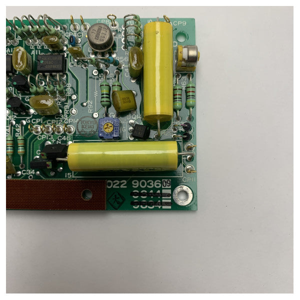 Módulo PCB de amplificación vertical de grado marino Tokyo Keiki para sistemas electrónicos de precisión F/TG3/5000