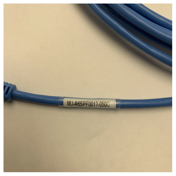 Furuno MJ-A6SPF0017-050C avec connecteur RJ45 Câble Ethernet étanche et durable de 5m