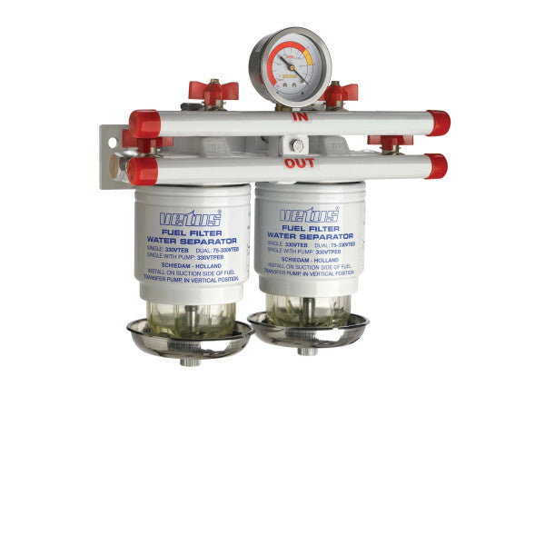 Vetus 75330VTEB double filtre à carburant séparateur d'eau 360L/h