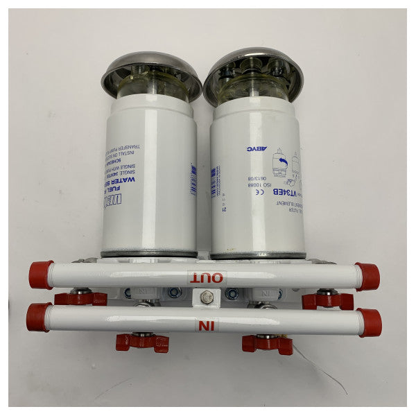 Vetus 75340VTEB double filtre à carburant séparateur d'eau 620L/h