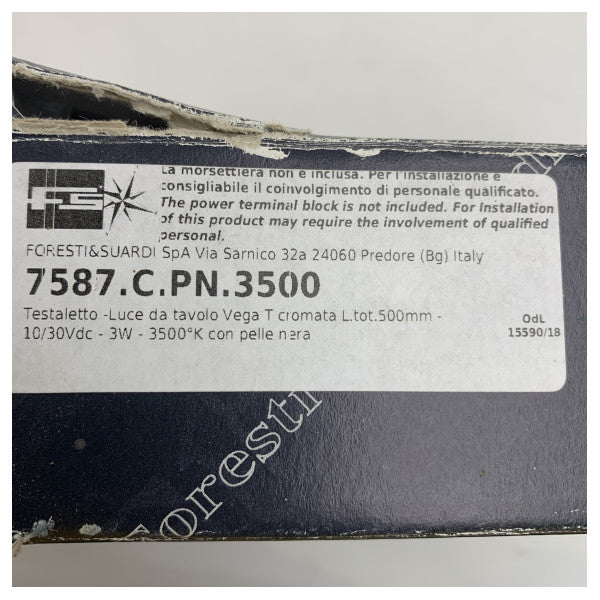 Foresti Suardi 7587.C.PN.3500 verstellbare LED-Leseleuchte