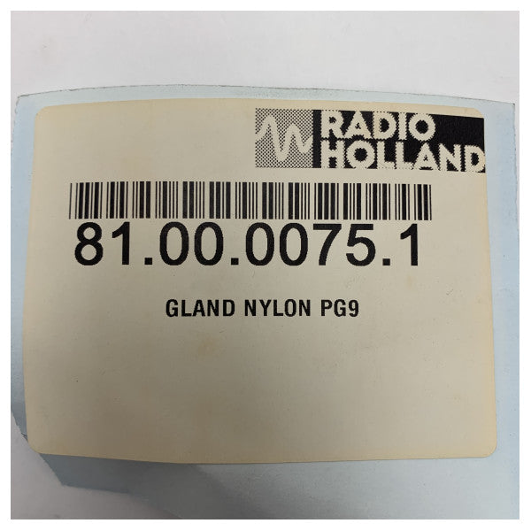 Prensaestopas de nylon PG9 - Sello de cable impermeable y duradero para uso marino e industrial
