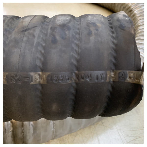 Високоякісний 3,7 м 102 мм гнучкий спіральний вихлопний шланг � відповідає стандарту ISO 13363 D.102