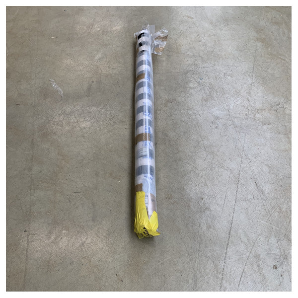 Sunbrella Yacht Stripe Sort Vand- og Solbeskyttende Polstring - 3740 - 5.2M