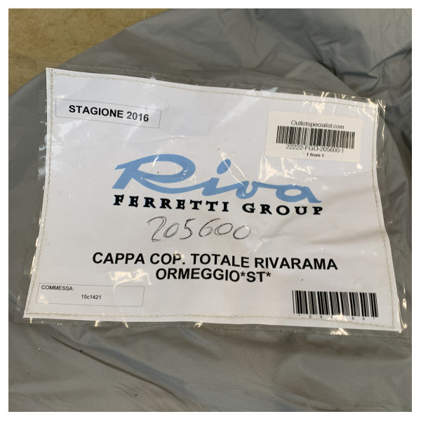 Riva Rivarama Omeggio total boat- harbour cover beige - 205600