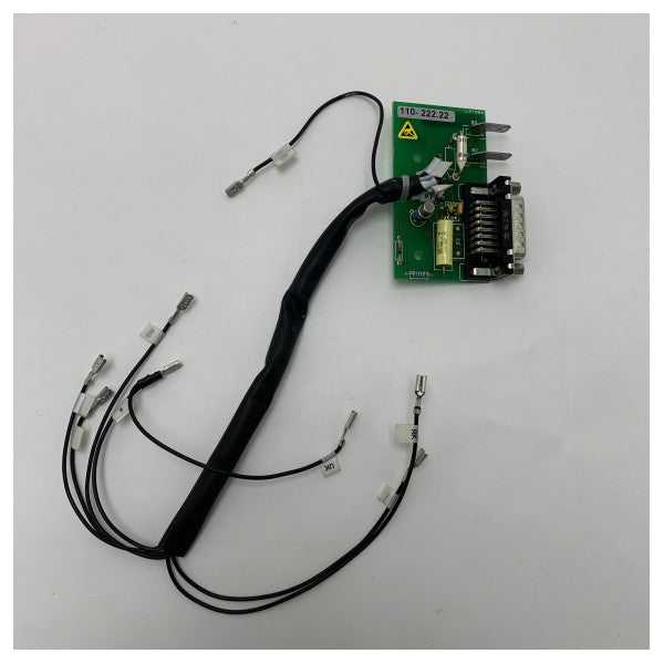 Carte de circuit imprimé Raytheon Anschutz avec connecteur durable à 15 broches - 110-222.222