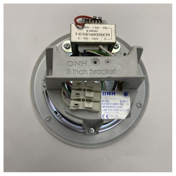 DNH Marine Waterproof 5-Zoll-Marine-Lautsprecher B-560-T mit robustem Metallgehäuse und einfacher Montage