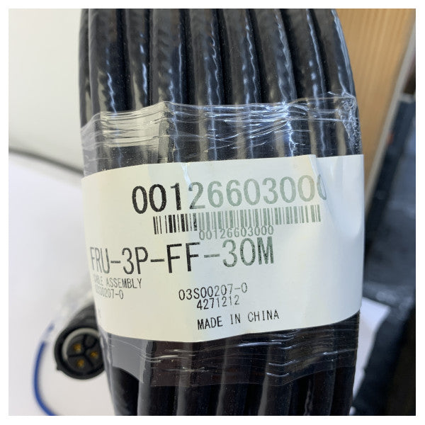 Furuno FRU-3P-FF-30M DRS4 Ραδιοεντοπιστής Κεραία Καλώδιο Μαύρο - 00126603000