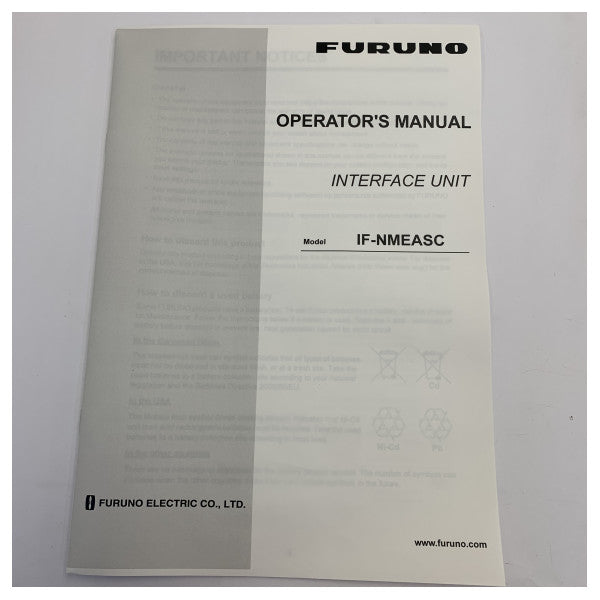 Furuno IF-NMEASC-E NMEA Interface Module - Ναυτικά Ηλεκτρονικά - 00001146900