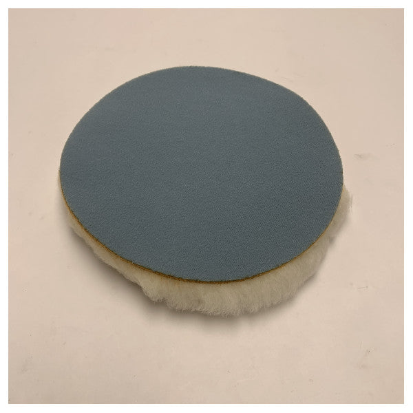 3M Merino Wool Polishing Pad 200mm with Velcro � Durable Marine Surface Buffing and Sanding