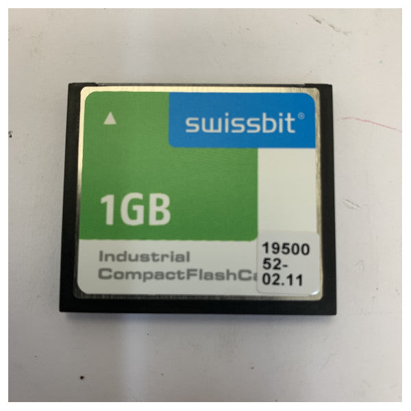 Swissbit 1950052 - Industrial CompactFlash Card 1GB għall-Elektronika Marittima