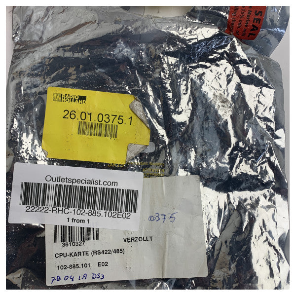 Carte CPU de pilote automatique Anschutz pour systèmes de navigation marine fiables - 102-885.102E02