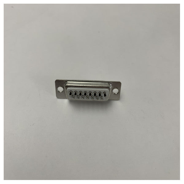 D-Sub 15-napin naiskytkin SD15F merielektroniikkalaitteille ja ohjausjärjestelmille