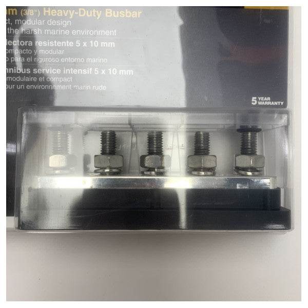 BEP Bus Bar Pro Installer Heavy-Duty 650A 5x 10 mm