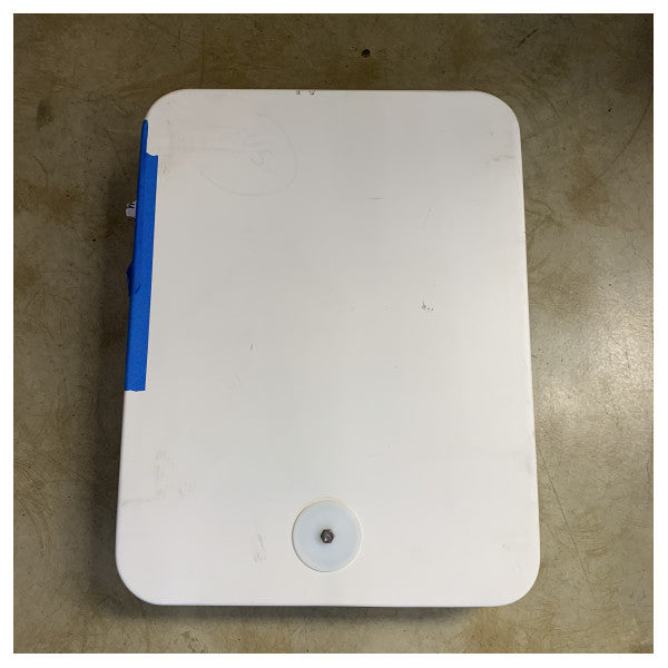 CRN hvidlakeret rustfrit stål adgangsluge - 425478