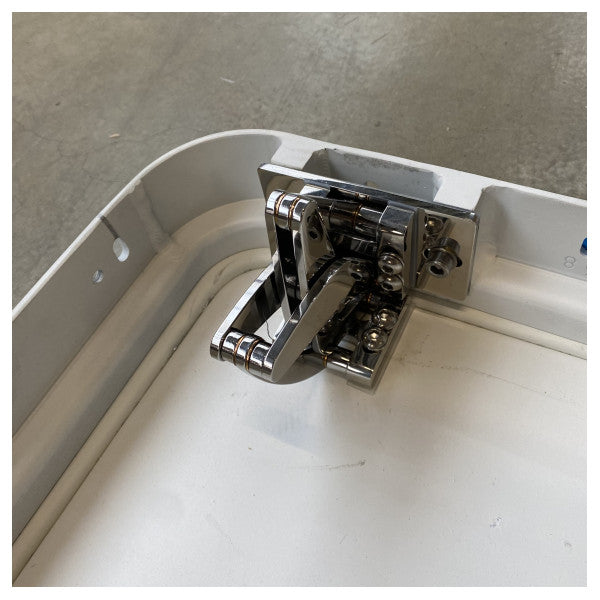 Niestandardowy pionowy pokrywka burty łodzi biała - 425480