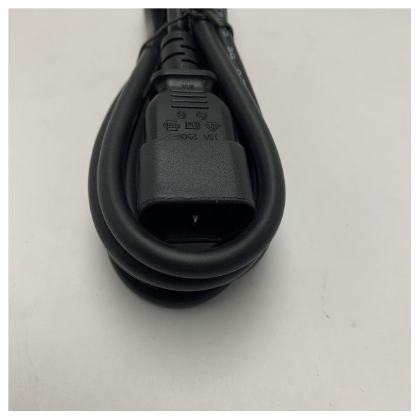 Meriluokan 3-napainen monitorikaapeli 2m virtapistoke - NASAS65V