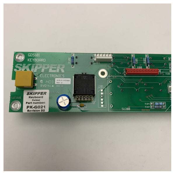 Skipper PK-G021 PCB tastiera għall-SKIPPER GDS101 Navigational