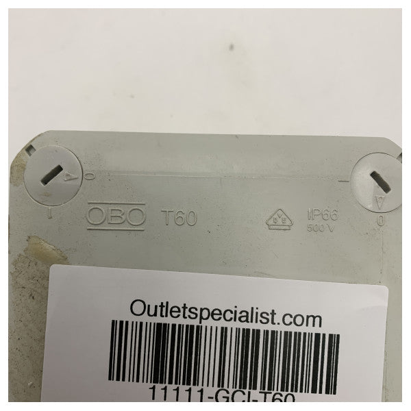 OBO Fire Bell T60 vanntett koblingsboks IP66 for marine- og elektriske installasjoner