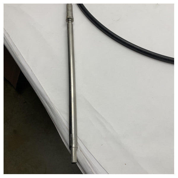 Cable de control marino Ultraflex 35862MB - Cable flexible de acero inoxidable duradero y resistente a los UV para sistemas de gas y trim de barcos