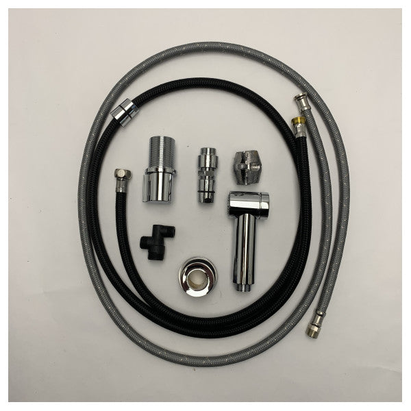 Elka mässing krom handdusch och slangkit - 9020