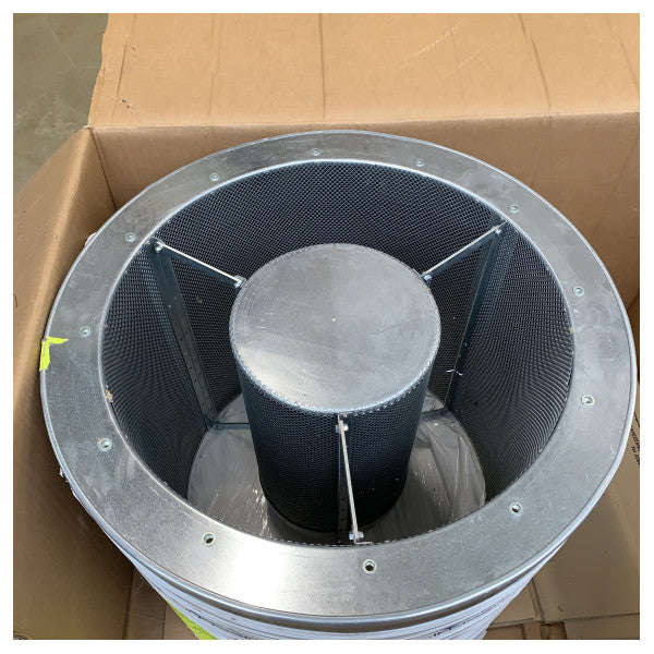 Marine Stainless Steel Silencer Gianneschi – Durable Sound Muffler for Maritime Ventilation Systems