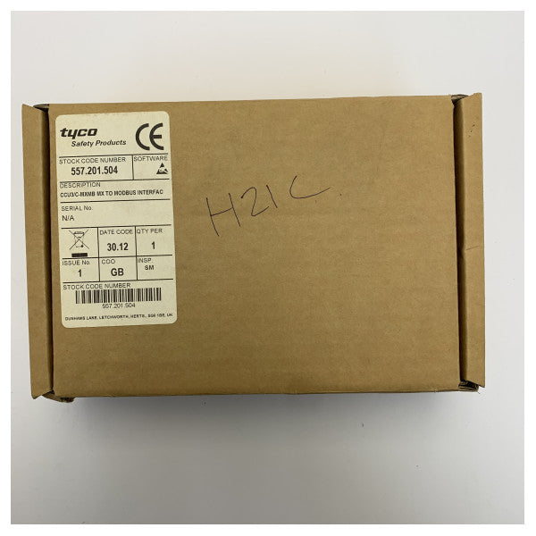 Tyco CCU3-C-MXMB Programa / Kit de Cabo de Interface Azul - 557.201.504