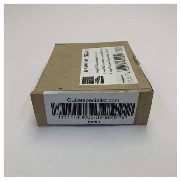 Rittal SV-9640-191 Railkoper Aansluitblok - Koperen Busbar Connector