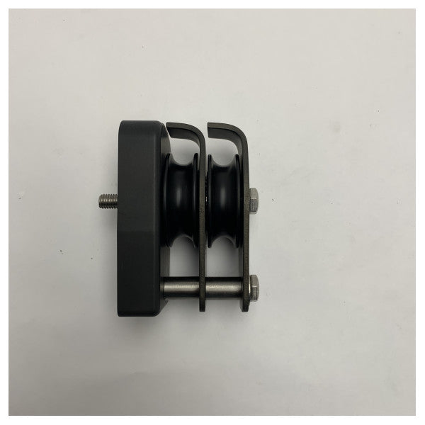 Antal Marine Grade 691252 Block med dubbla plastskivor för hållbar användning för T-spår