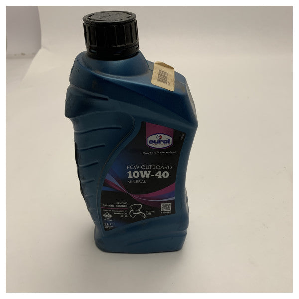 Óleo de Motor Marinho 10W-40 de Alta Qualidade para Motores de Fora – Óleo Mineral, 1L