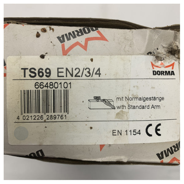 Dorma TS69 морски затвор за врати с стандартен механизъм - Издръжлив затвор за врати, устойчив на корозия за морска употреба