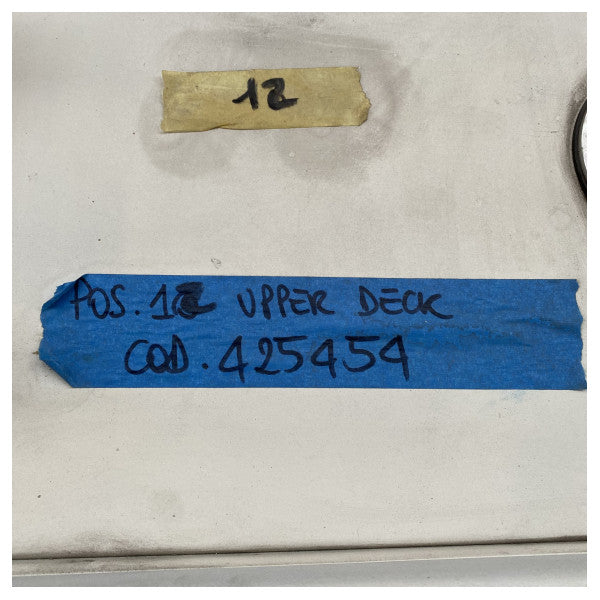 Niestandardowy pionowy pokładowy właz płaski do pokładów morskich - 425454