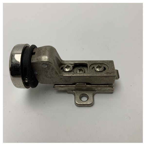 Haste de Dobradiça de Vidro Cromado de Grau Marinho para Vidro de 30mm de Espessura