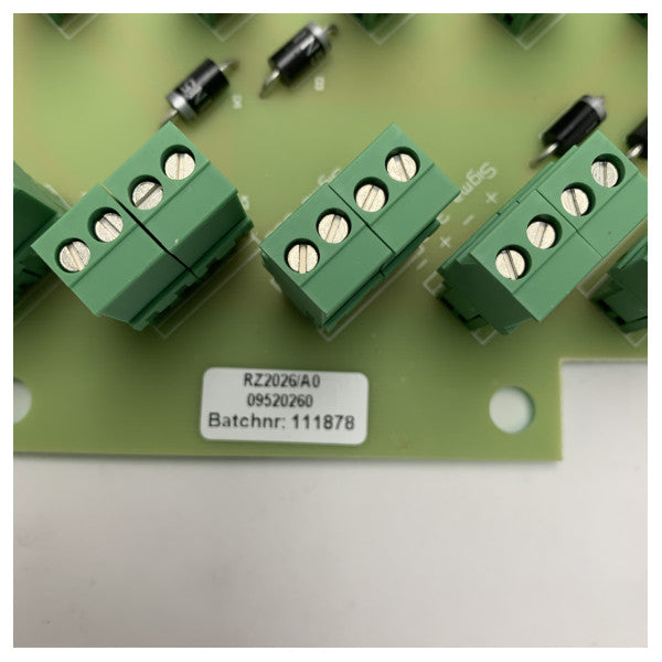 Radio Zeeland Marine Sähkölaitteiden PCB RZ2026/A0
