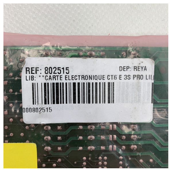 Besenzoni 802515 tablero de control 24 V