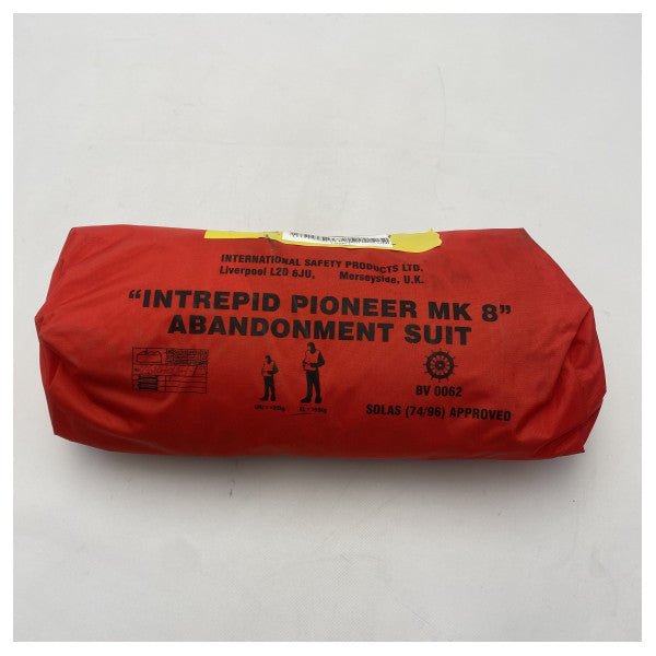 Ocean Safety korkealaatuinen Pioneer MK8 upotus puku merenkulun turvallisuuteen ja kylmän veden suojaukseen