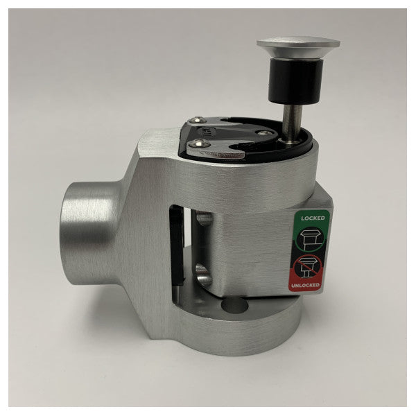 Roswell C910-0049 Marine-svirvel i rustfrit stål med låsesystem - holdbar og korrosionsbestandig til vandsport