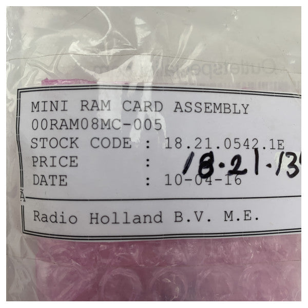 Carte Mini RAM Furuno 08MC-005 pour radars FAR - 00RAM08MC-005