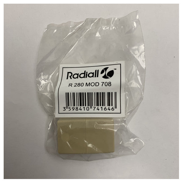 Adaptador de Conector de Dados Radiall RJ45 Fêmea para Fêmea