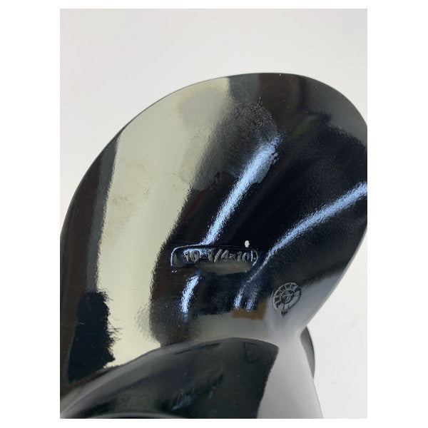 Suzuki 10-1/4 x 10 aluminijski crni premazani pomorski propeler - 58100-96372-YAY